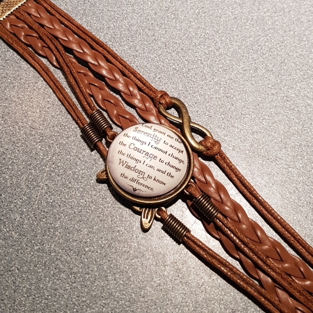 LAST ONE! Serenety, Courage and Wisdom bracelet - Picture 7 of 7